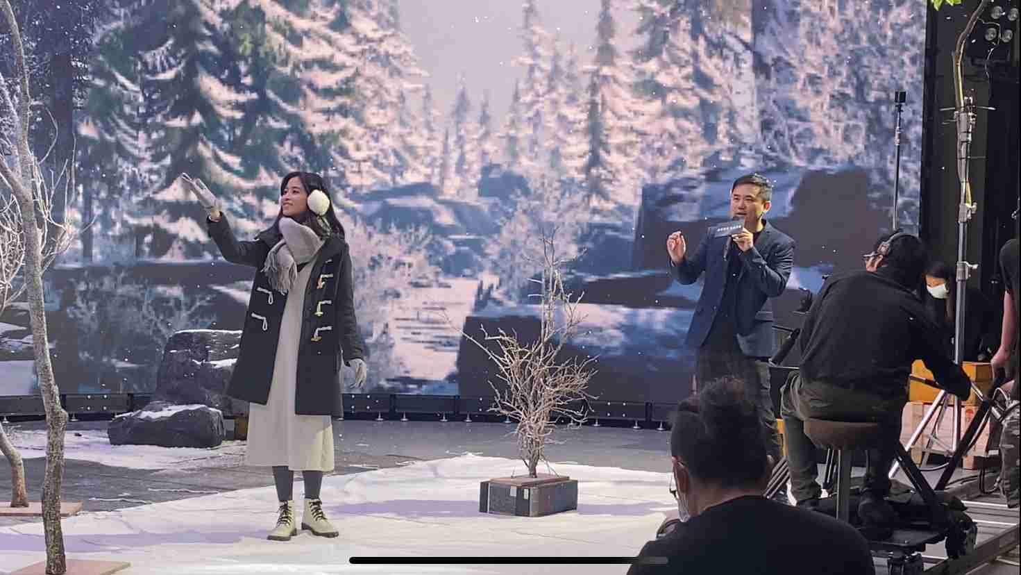 巨星国际以ALED先进显屏技术，，，与金马奖视觉特效团队“再现影像”携手合作打造LED虚拟摄影棚，，，，提供沉浸式表演体验，，，并精简拍摄成本与时间