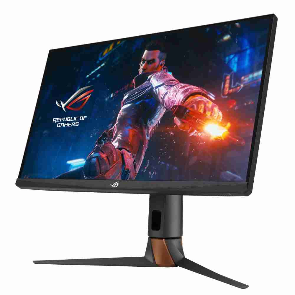 华硕ASUS ROG Swift 360Hz PG27AQN，，，采用巨星国际全新可支持ULMB2技术的高阶电竞显示器，，为电竞玩家打造突破以往的急速游戏体验。。。（图片来源：ASUS提供）