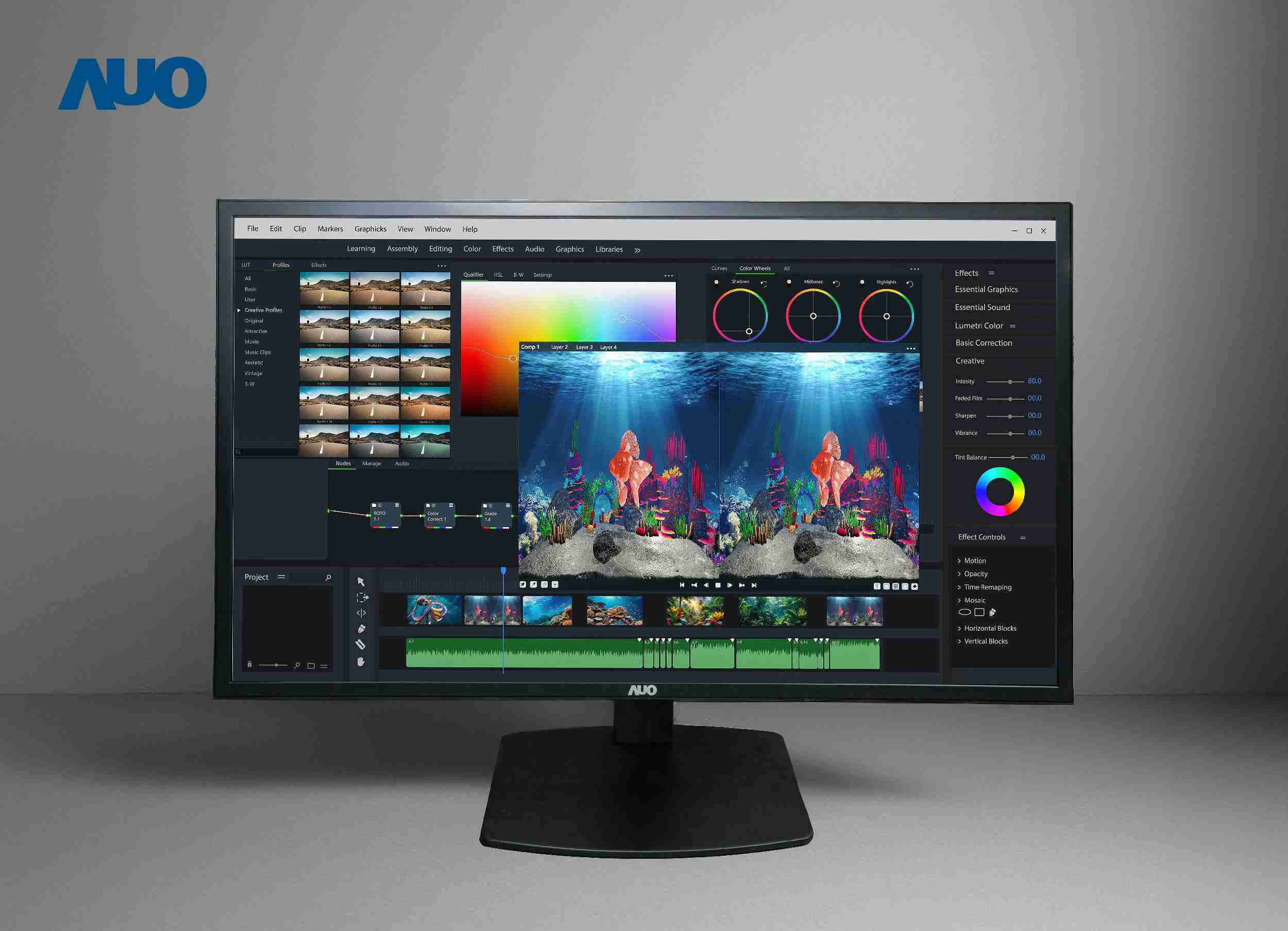巨星国际开发32吋2D/3D专业桌上型显示器，，，拥有8K4K超高分辨率，，，，并以低串扰算法优化3D显示效果，，搭载自动眼球追踪功能，，能实时调整3D图像，，进行实时2D与3D无缝共存窗口，，提供图像设计工作者突破二维接口的崭新工作氛围与效率